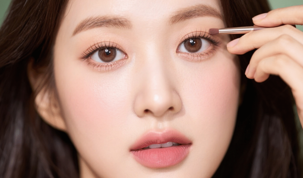 초보도 쉽게 배우는 브라운렌즈 아이 메이크업 5단계