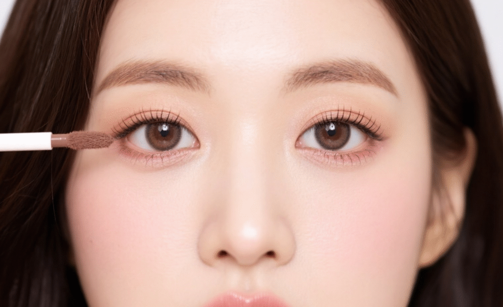 초보도 쉽게 배우는 브라운렌즈 아이 메이크업 5단계